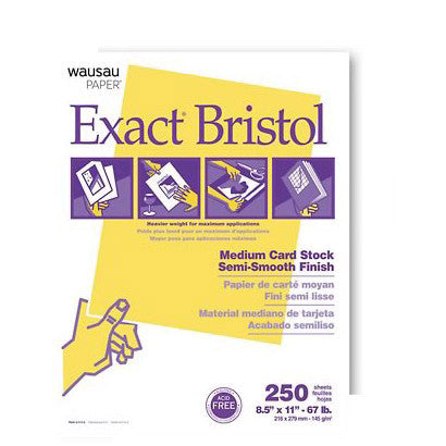 Exact Vellum Bristol Card Stock